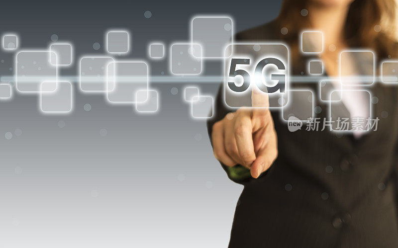 5G wifi技术数字概念